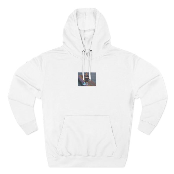 Baby Keem Shreylodic blue Three-Panel Fleece Hoodie