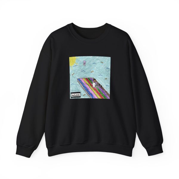 Baby Keem Crayon Drawing Unisex Heavy Blend™ Crewneck Sweatshirt
