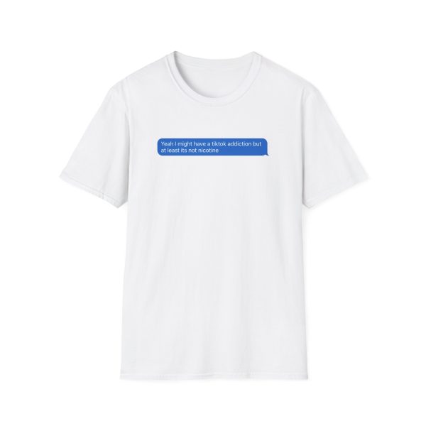 Baby Keem TikTok Addiction Funny Quote Unisex Softstyle T-shirt